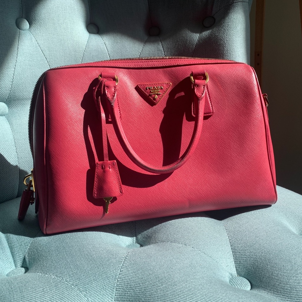 Prada Galleria Saffiano Leather Satchel